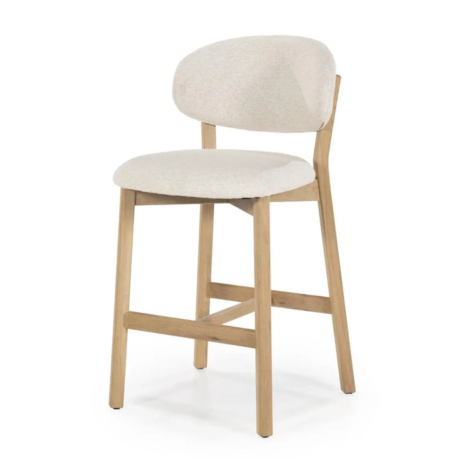 Eleonora Barkrukken|Barstoel Mikky Naturel Beige