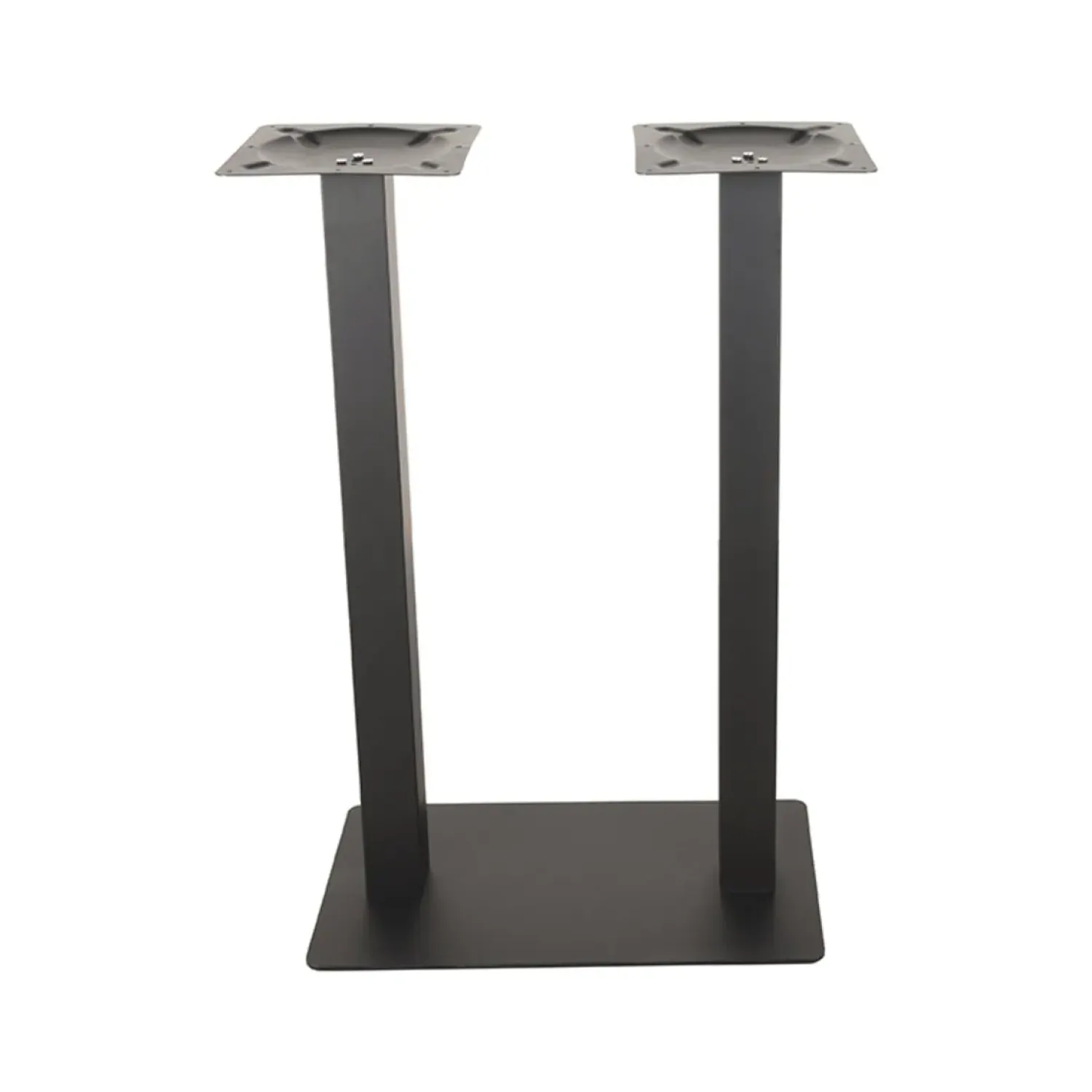 Label51 Onderstellen|Bartafel Tafelpoot Dubbel Zwart Metaal Dubbel 108cm