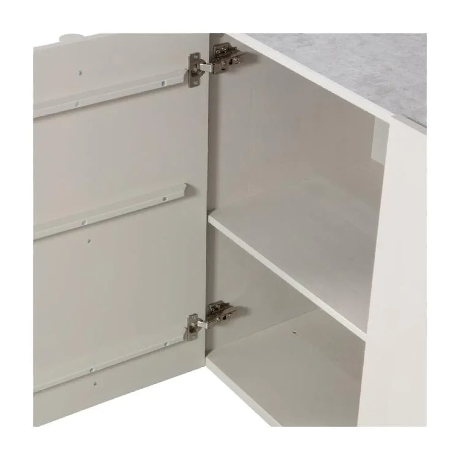 WOOOD Dressoirs|Industriele Kasten|Basu Dressoir grenen dust 200 cm