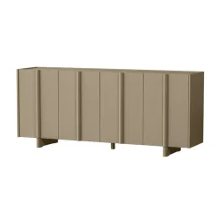 WOOOD Dressoirs|Industriele Kasten|Basu Dressoir grenen mud 200 cm