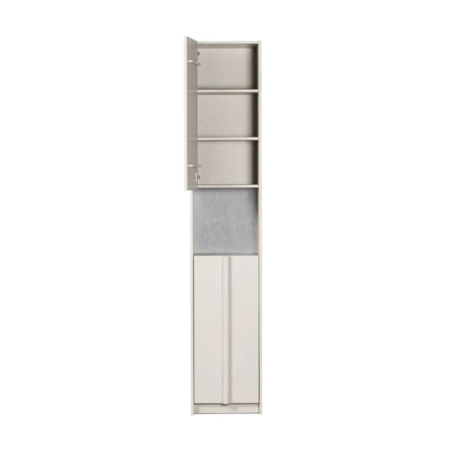WOOOD Wandkasten|Industriele Kasten|Basu Smalle kast grenen dust 40 cm