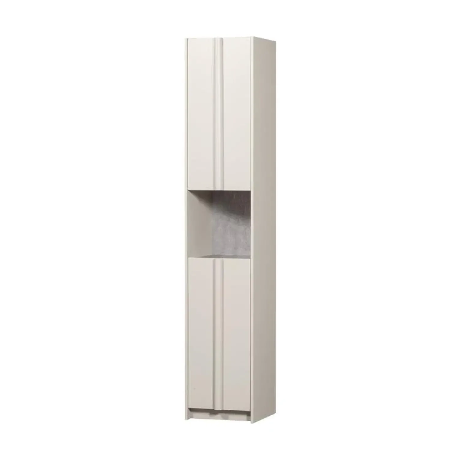 WOOOD Wandkasten|Industriele Kasten|Basu Smalle kast grenen dust 40 cm