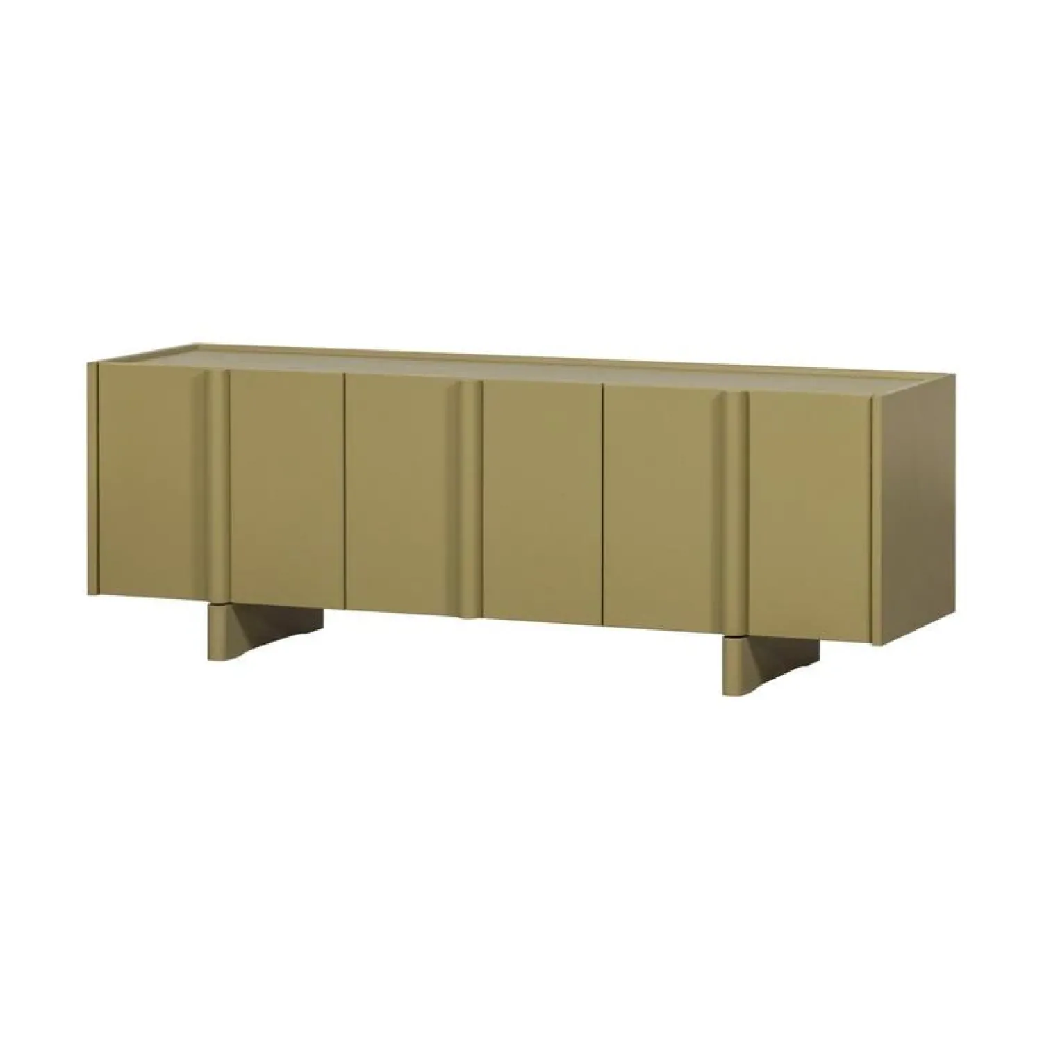 WOOOD Industriele Kasten|Tv Meubels|Basu Tv meubel grenen moss 152 cm