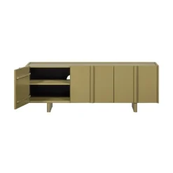 WOOOD Industriele Kasten|Tv Meubels|Basu Tv meubel grenen moss 152 cm
