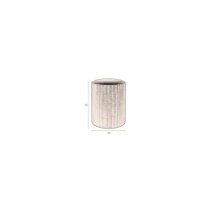 Dutchbone Hockers|Bay Opbergpoef Bruin 40cm