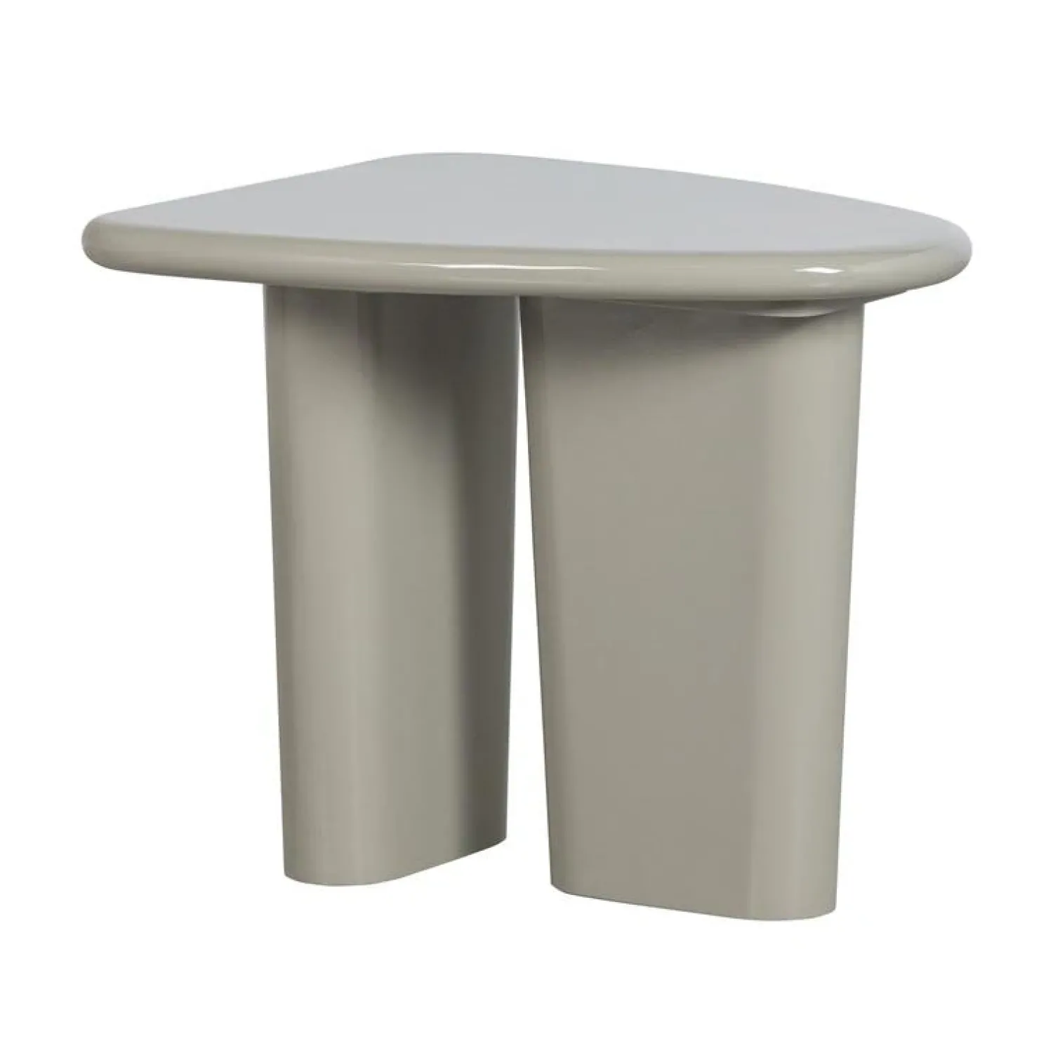 vtwonen Bijzettafels|Beach Bijzettafel mangohout grijs 64cm