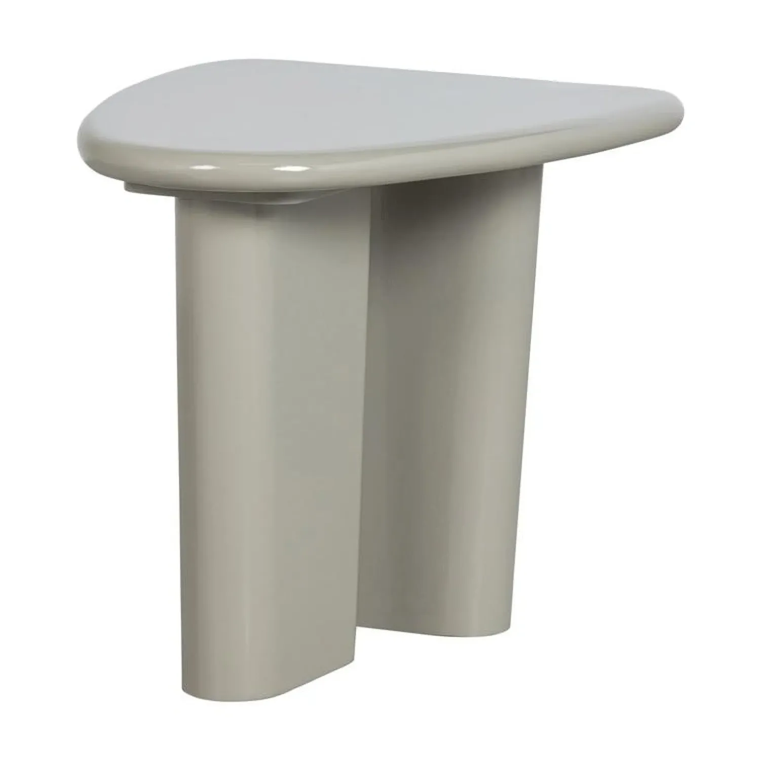 vtwonen Bijzettafels|Beach Bijzettafel mangohout grijs 64cm