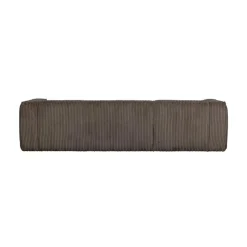 WOOOD Hoekbanken|Bean Hoekbank links ribstof taupe 305cm