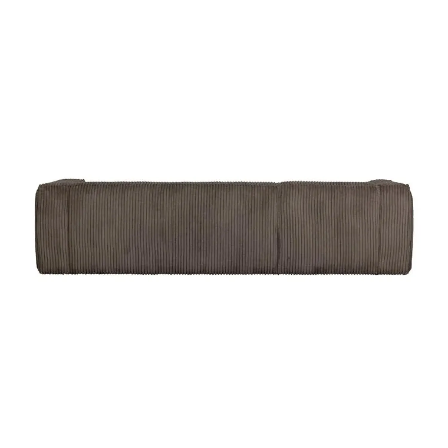 WOOOD Hoekbanken|Bean Hoekbank links ribstof taupe 305cm