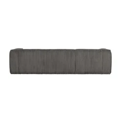 WOOOD Hoekbanken|Bean Hoekbank links ribstof taupe terrazzo 305cm
