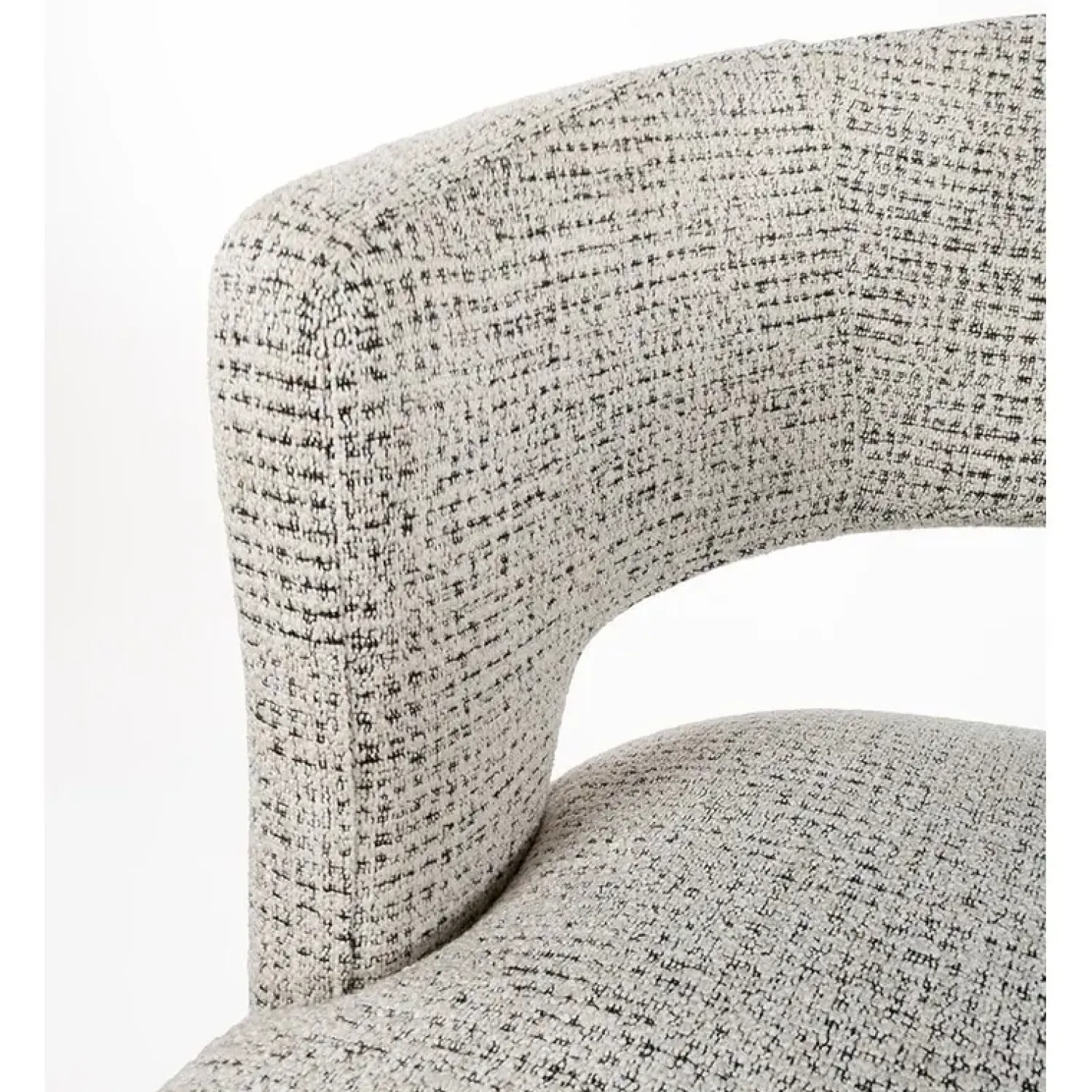 Mysons Eetkamerstoelen|Beau eetkamerfauteuil draaipoot Gebroken wit