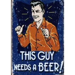 Cavetown Metalen Borden|Beer This Guy - metalen bord