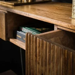 Kalfort Sidetables|Belisa kaptafel 2 lades mangohout 110cm