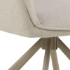 Nordhavn Eetkamerstoelen|Bella Eetkamerstoel beige met beige onderstel