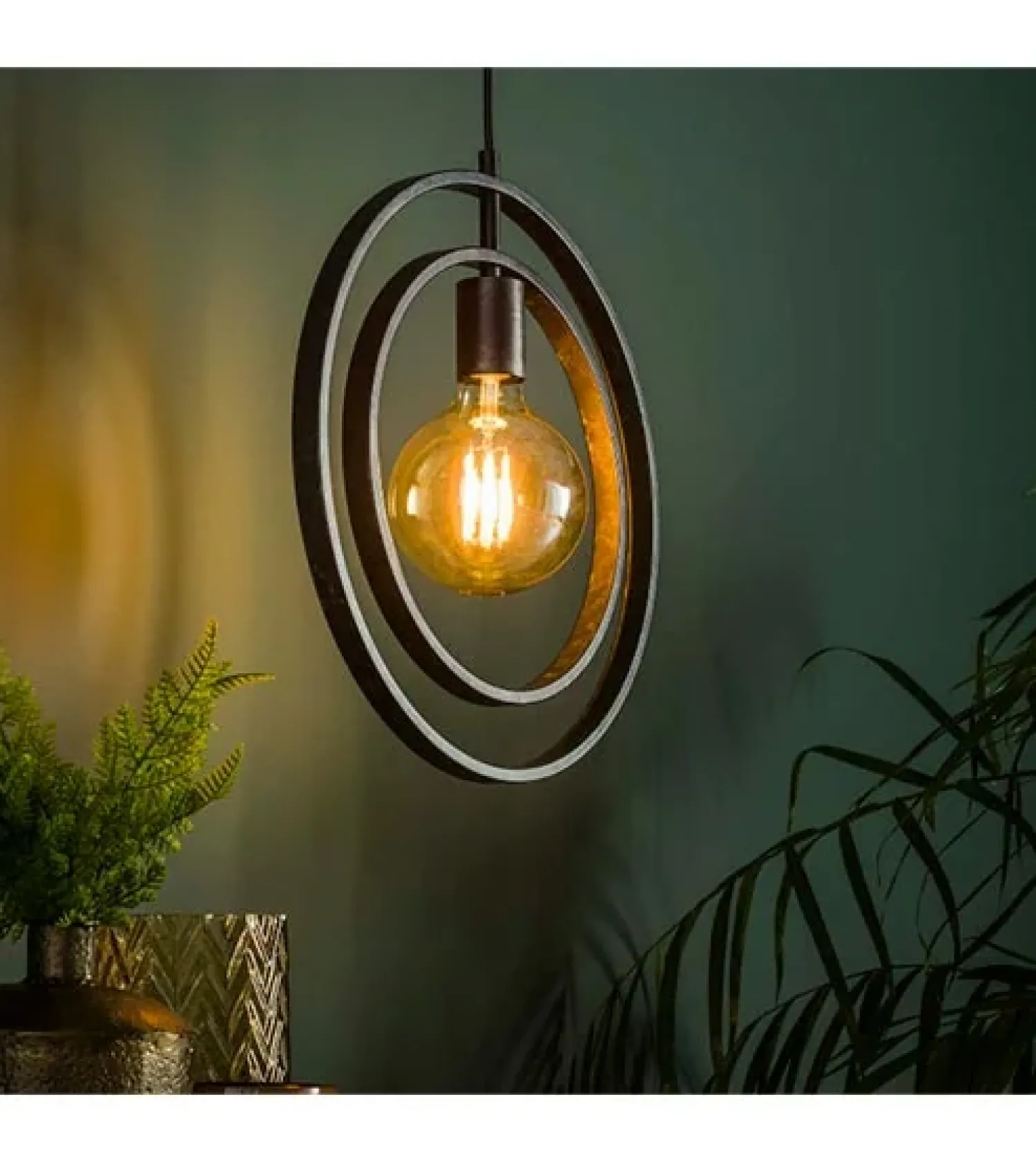 Kalfort Hanglampen|Bellamy 1-lichts hanglamp industrieel