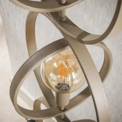 Kalfort Vloerlampen|Bellamy 4-lichts Vloerlamp Beige