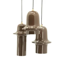 By Boo Hanglampen|Bellure 3-lichts getrapte Hanglamp Bruin