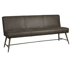 Tower living Eetkamerbanken|Eetkamerbanken|Belmonte Eetkamerbank cherokee grijs 155cm