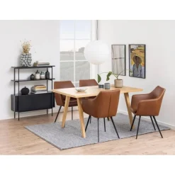 Nordhavn Boekenkasten|Industriele Kasten|Belvero Boekenkast Zwart 94cm