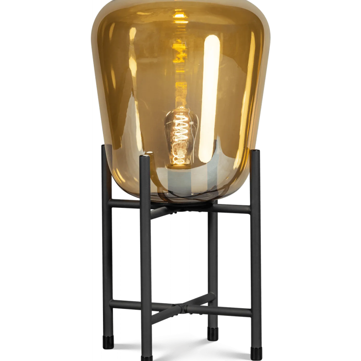 Trading Lighting Tafellampen|Benn Gold Tafellamp 65cm x 33cm