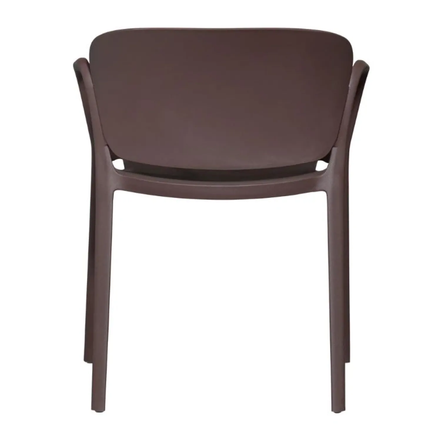 WOOOD Tuinstoelen|Bent Tuinstoel kunststof paars/bruin