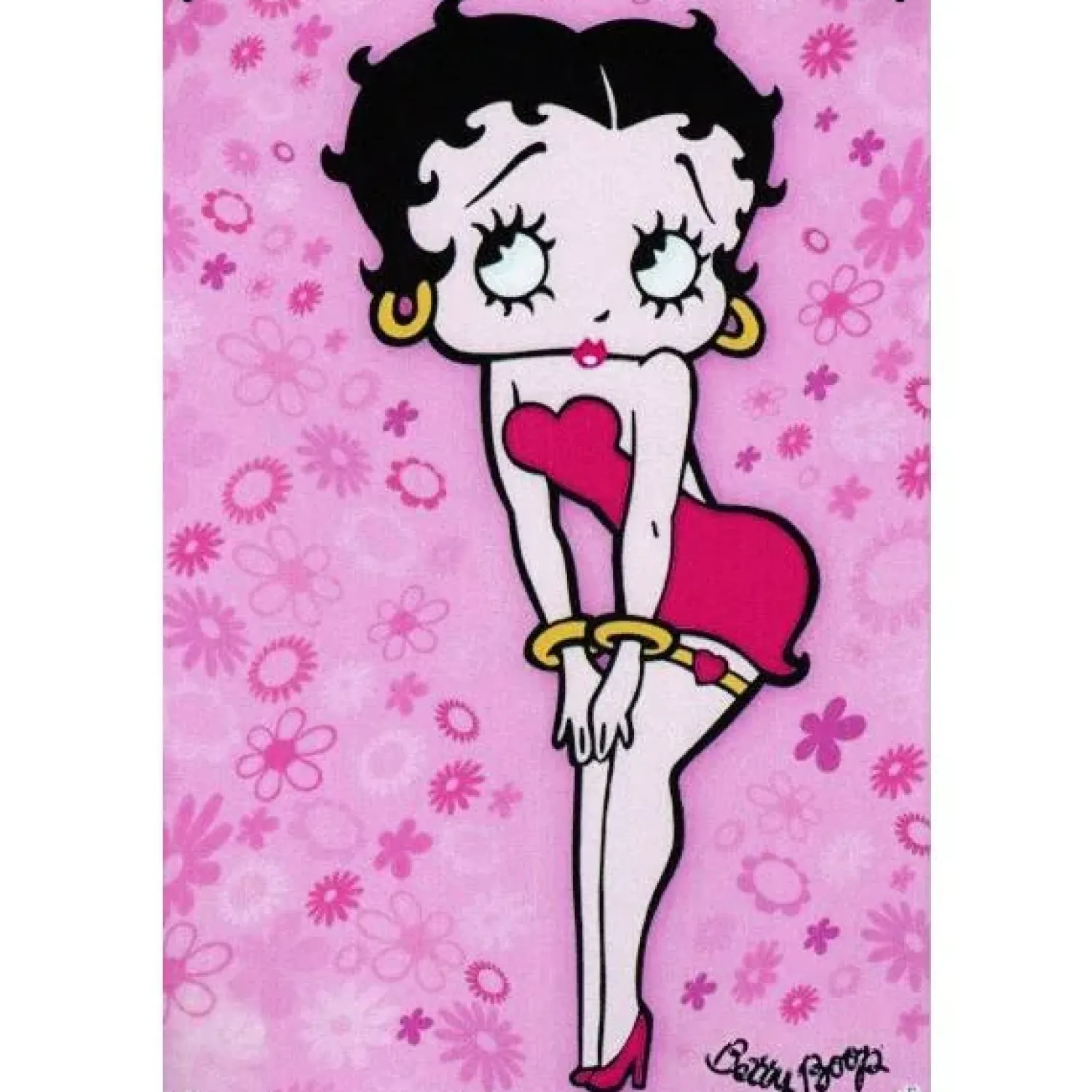 Cavetown Metalen Borden|Betty Boop Rose - metalen bord