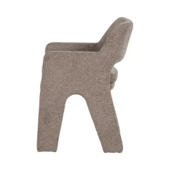 vtwonen Eetkamerstoelen|Bigfoot Eetkamerstoel Chenille Taupe