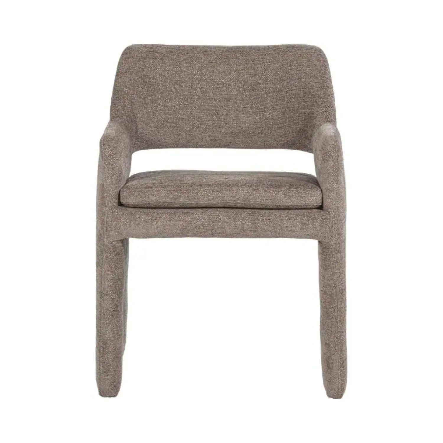 vtwonen Eetkamerstoelen|Bigfoot Eetkamerstoel Chenille Taupe