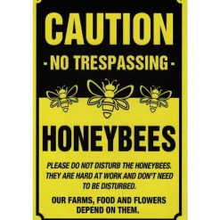 Cavetown Metalen Borden|Bijen Honey Bees - metalen bord