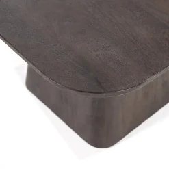 Eleonora Bijzettafels|Bijzettafel Aron vierkant 60×60 bruin