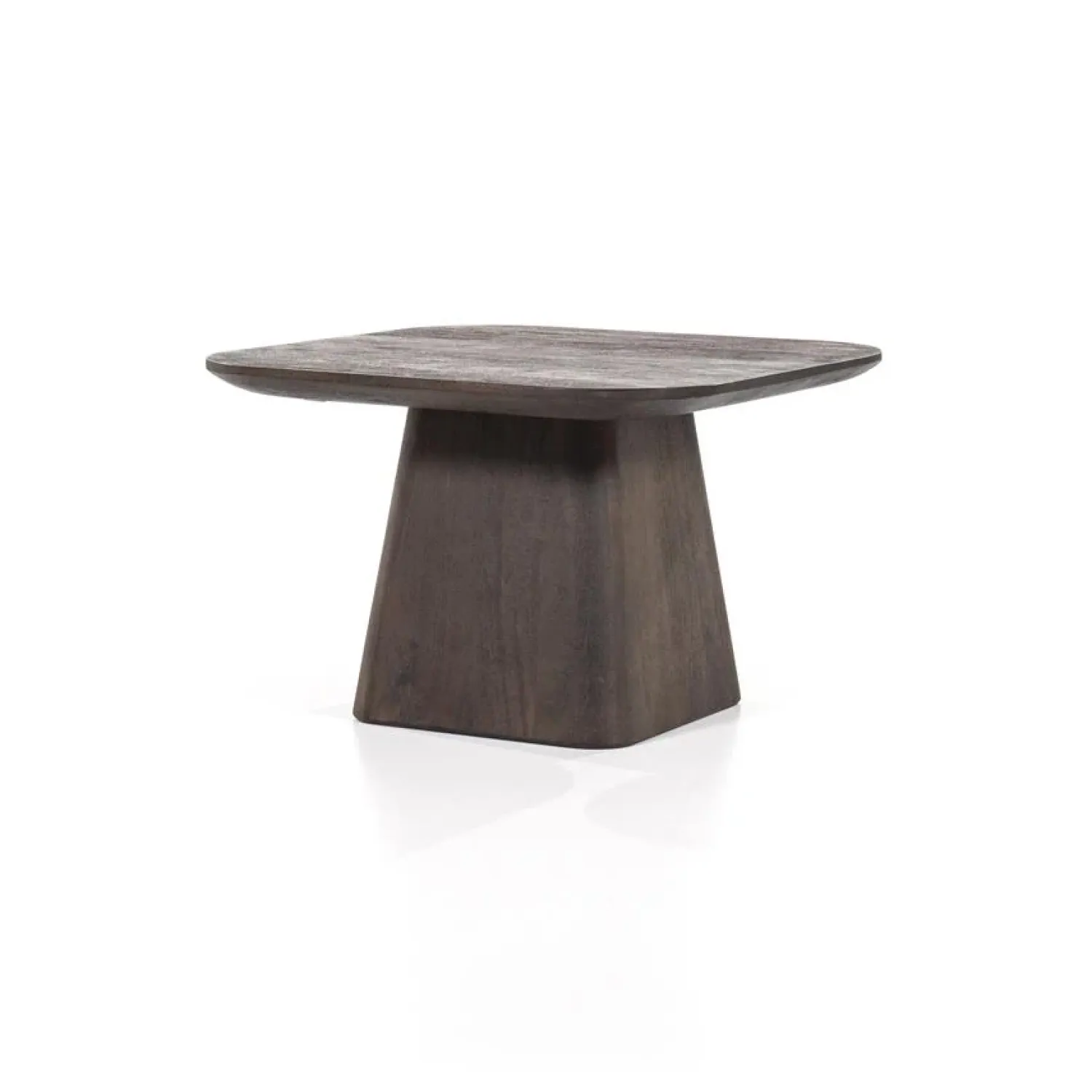 Eleonora Bijzettafels|Bijzettafel Aron vierkant 60×60 bruin