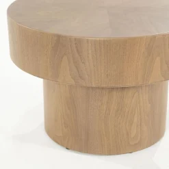 Eleonora Bijzettafels|Bijzettafel Bobbie lichtbruin 45cm