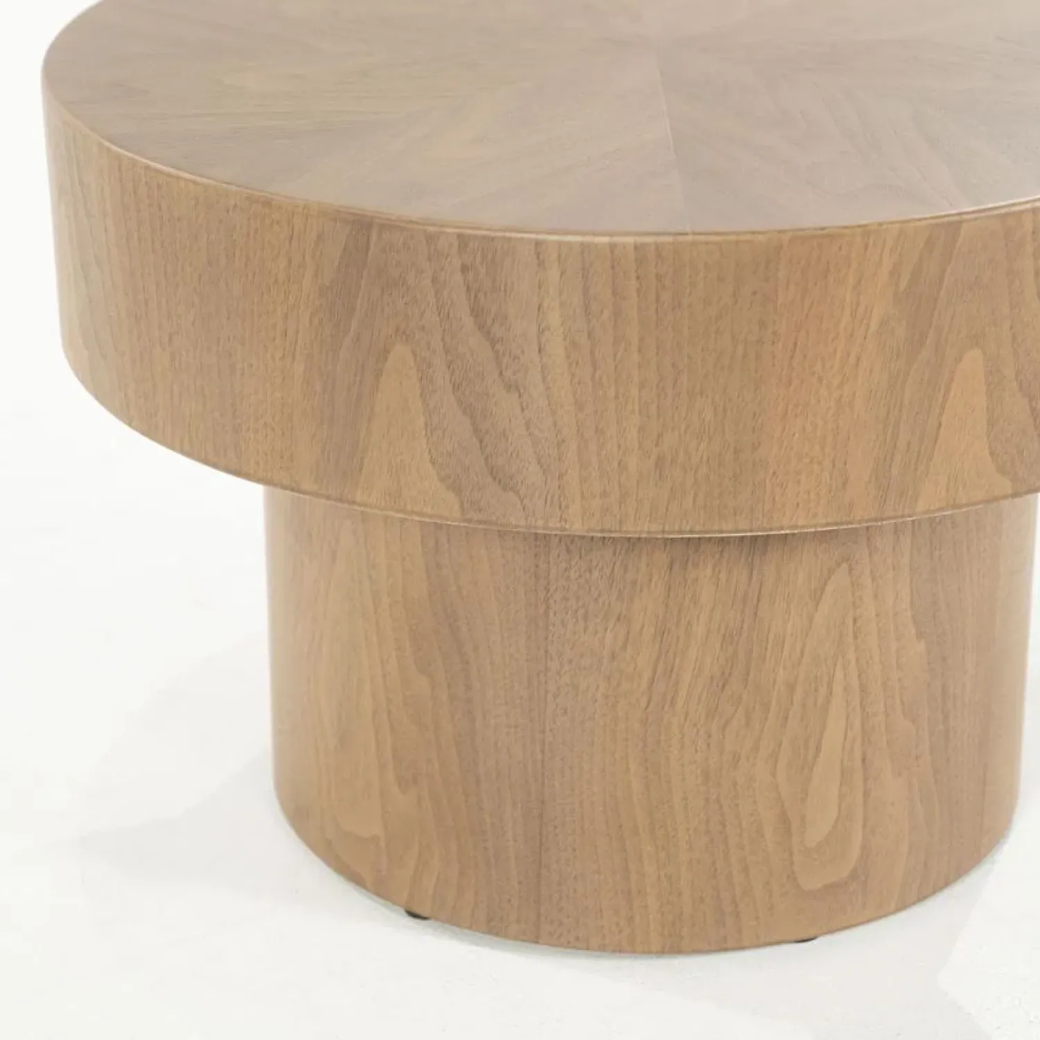 Eleonora Bijzettafels|Bijzettafel Bobbie lichtbruin 45cm