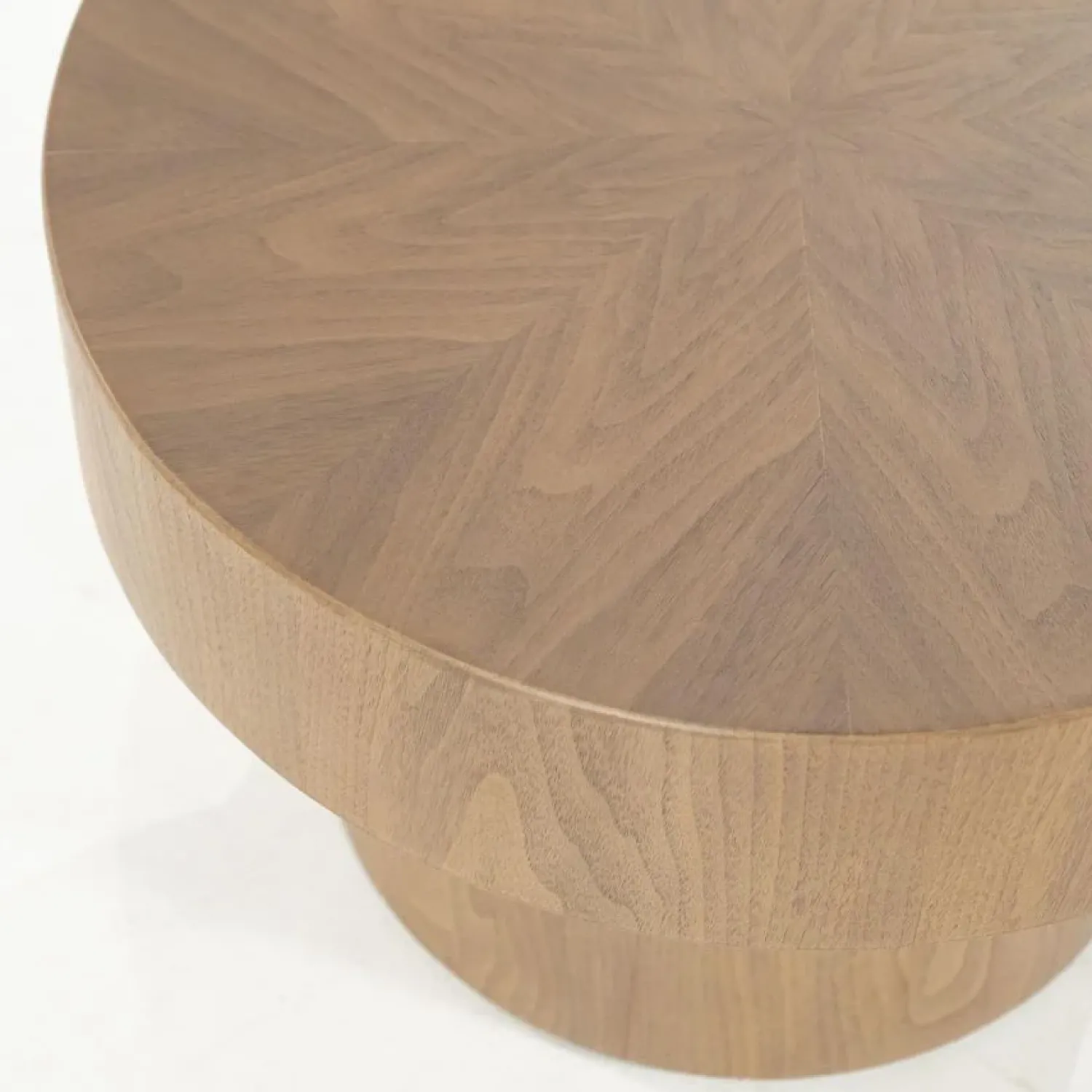Eleonora Bijzettafels|Bijzettafel Bobbie lichtbruin 45cm