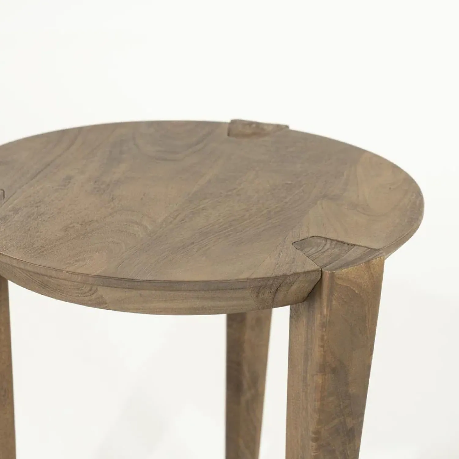 Eleonora Bijzettafels|Bijzettafel Davina mangohout 40cm