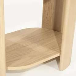 Eleonora Bijzettafels|Bijzettafel Don eikenhout 50cm