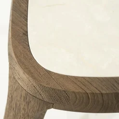 Eleonora Bijzettafels|Bijzettafel Fred mangohout 38cm