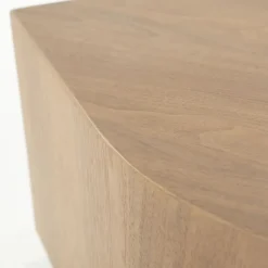 Eleonora Bijzettafels|Bijzettafel Jules lichtbruin 55cm