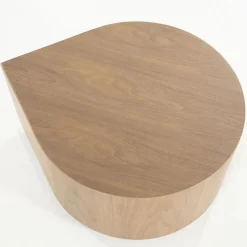 Eleonora Bijzettafels|Bijzettafel Jules lichtbruin 55cm