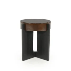 Eleonora Bijzettafels|Bijzettafel Juliet bruin 40cm