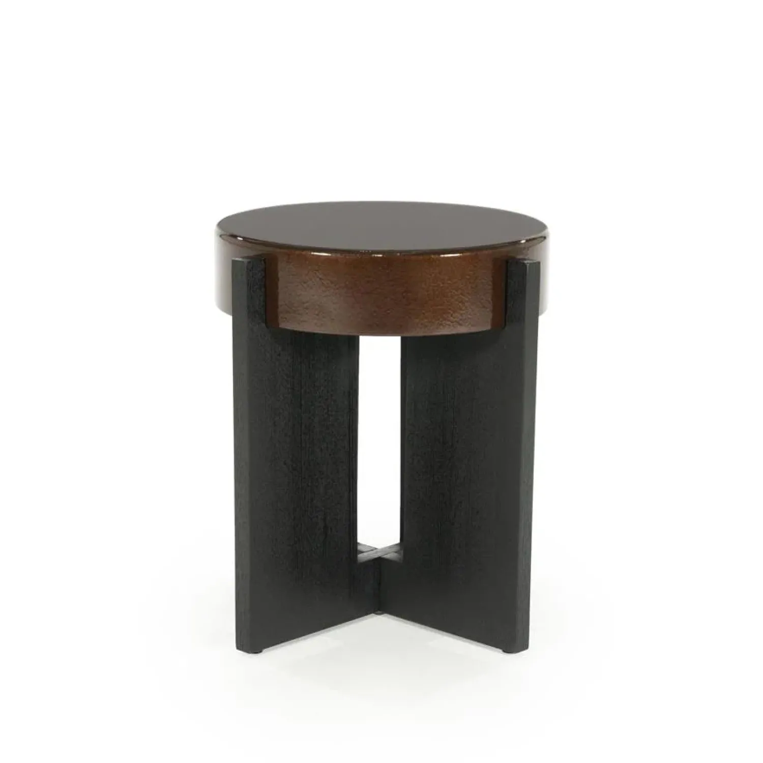 Eleonora Bijzettafels|Bijzettafel Juliet bruin 40cm