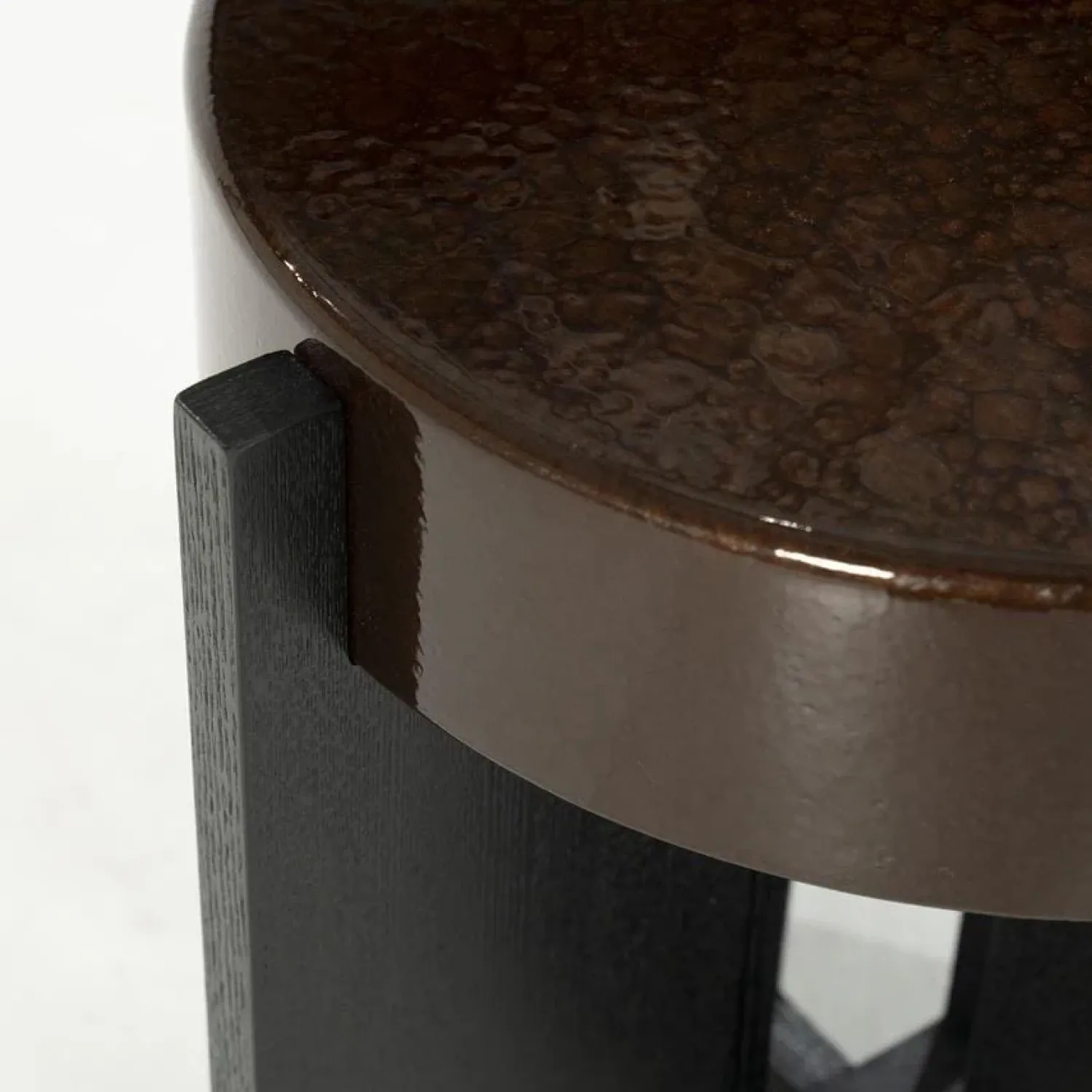 Eleonora Bijzettafels|Bijzettafel Juliet bruin 40cm