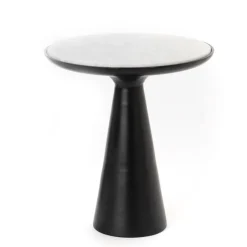 Furndea Bijzettafels|Bijzettafel Lionel Zwart 45 cm