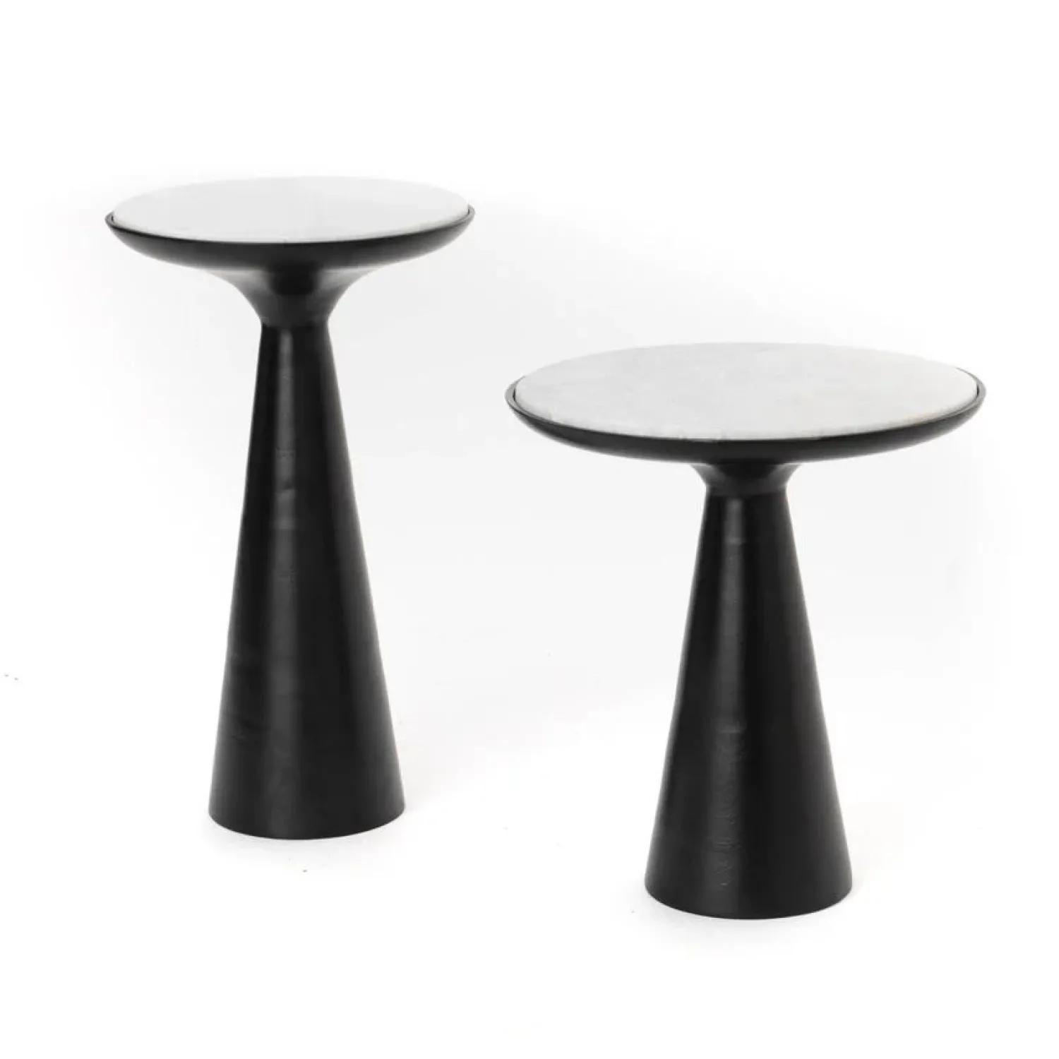Furndea Bijzettafels|Bijzettafel Lionel Zwart 45 cm