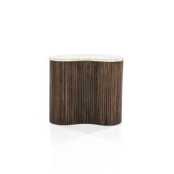 Eleonora Salontafels|Bijzettafels|Bijzettafel Mari 50×33 bruin