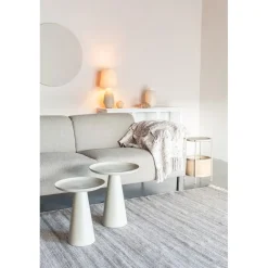 NORI Living Bijzettafels|Bijzettafel Ringar Groot Beige 39cm