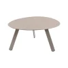 Lesli Living Tuintafels|Bijzettafel Tiki grijs 74cm