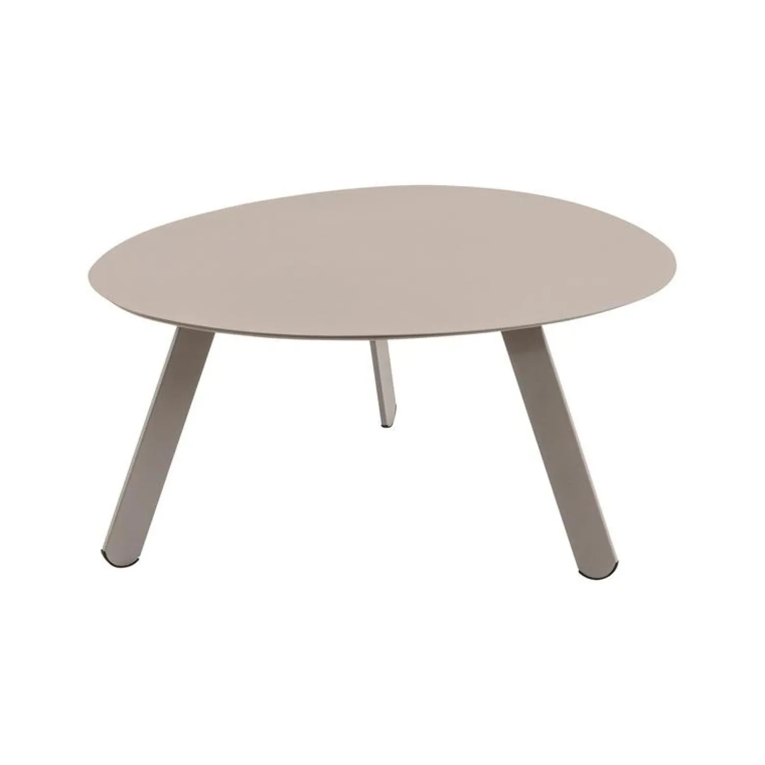 Lesli Living Tuintafels|Bijzettafel Tiki grijs 74cm