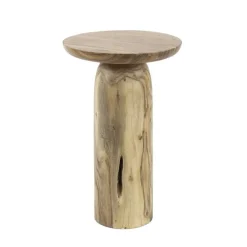 Kalfort Bijzettafels|Billy Bijzettafel XL Acaciahout naturel 40cm