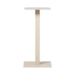 WOOOD Onderstellen|Bistro Bartafel poot metaal beige